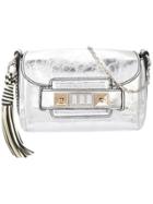 Proenza Schouler Metallic Ps11 Mini Soft Classic - Silver