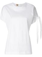 Fay Short Sleeved Tie Shirt - White