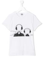 Karl Lagerfeld Kids Printed T-shirt, Girl's, Size: 16 Yrs, Red