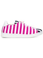 Joshua Sanders Striped Panel Sneakers