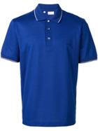Brioni Branded Polo Shirt - Blue