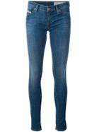 Diesel - Skinzee Jeans - Women - Cotton/polyester/spandex/elastane - 26, Blue, Cotton/polyester/spandex/elastane