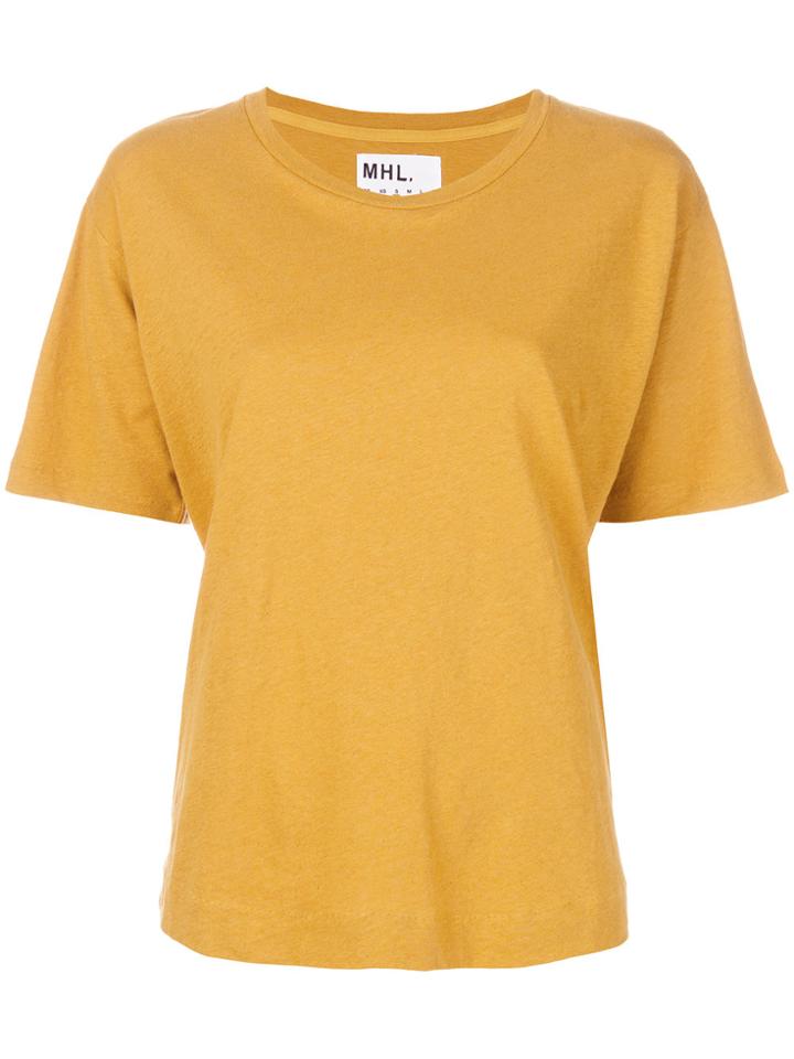 Margaret Howell Loose T-shirt - Yellow & Orange