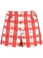 Lhd The Pearl Beach Shorts - Red