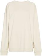 Y / Project Sweatshirt With Draping On Back - Nude & Neutrals