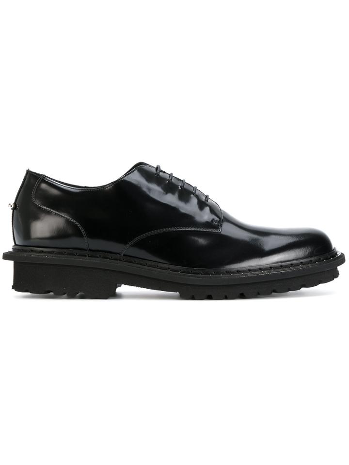 Neil Barrett Rubber Sole Brogues - Black