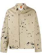 Oamc Paint Splatter Effect Jacket - Neutrals