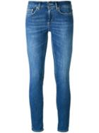 Dondup Skinny Jeans, Women's, Size: 25, Blue, Cotton/polyester/spandex/elastane/cotton