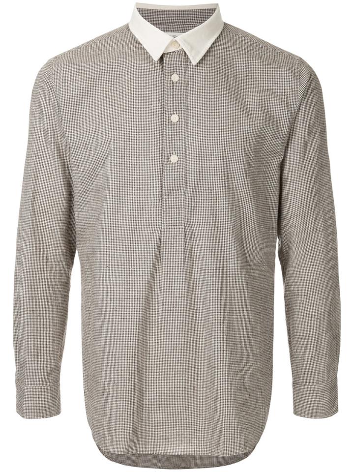 Kent & Curwen Checked Shirt - Brown