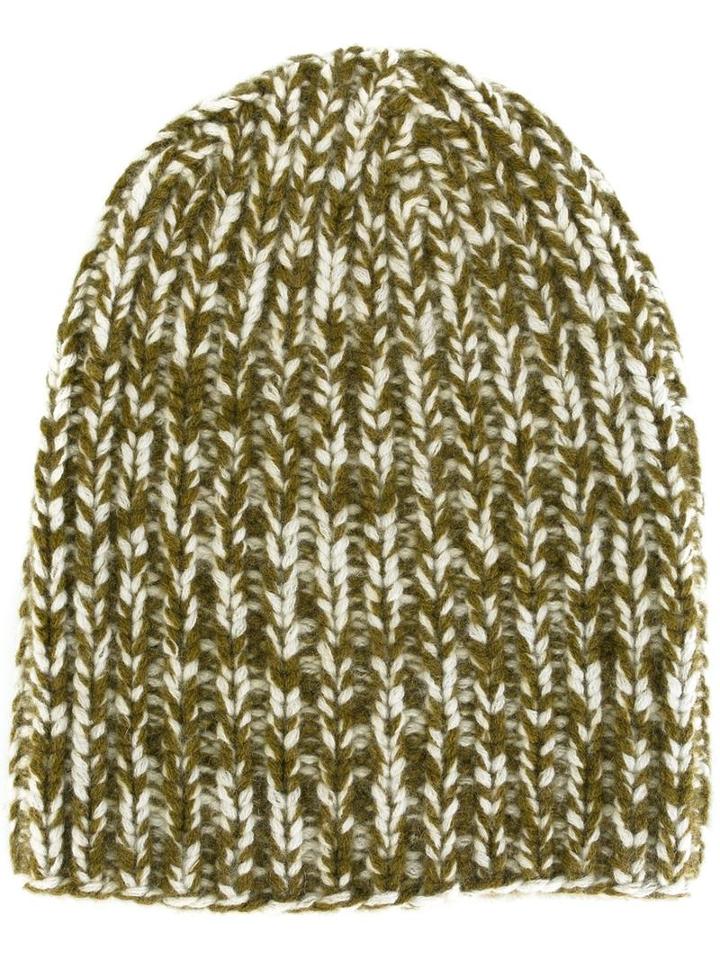 Warm-me 'alex' Beanie Hat, Women's, Green, Cashmere
