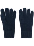 Tommy Hilfiger Knitted Gloves - Blue