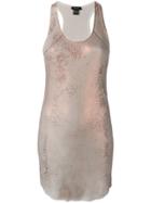 Avant Toi Glitter Sequin Dress - Pink