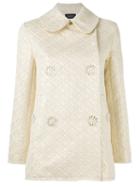 Simone Rocha Floral Jacquard Coat