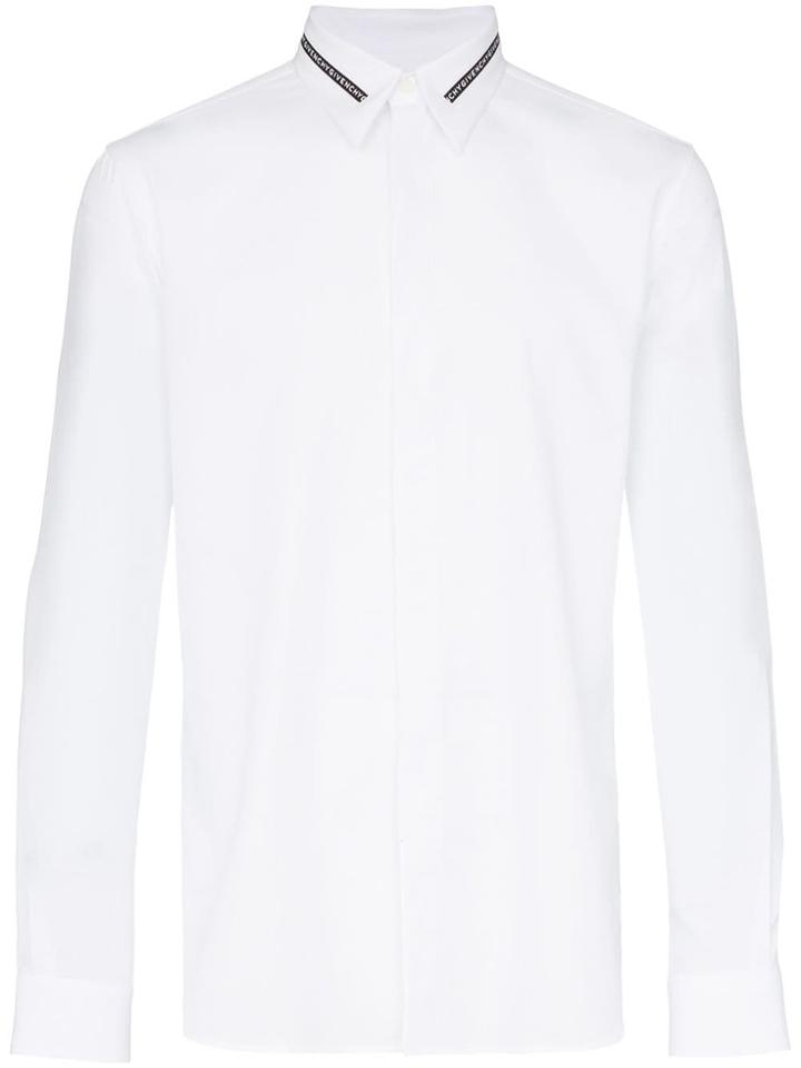 Givenchy Tape Logo Shirt - White