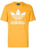 Adidas Adidas Originals Trefoil T-shirt - Yellow & Orange