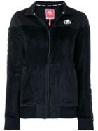Kappa Logo Embroidered Sports Jacket - Black