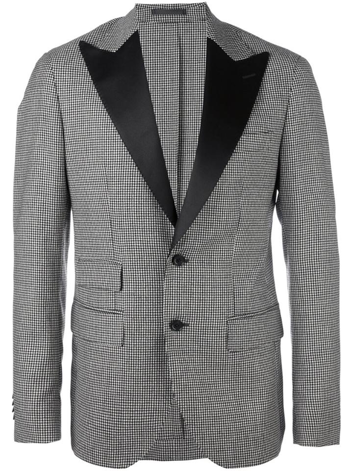 Hydrogen Shawl Collar Blazer - Black