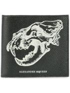 Alexander Mcqueen Lion Skull Billfold Wallet
