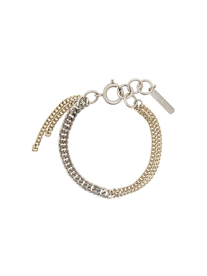 Justine Clenquet Two-tone Chain Bracelet - Metallic