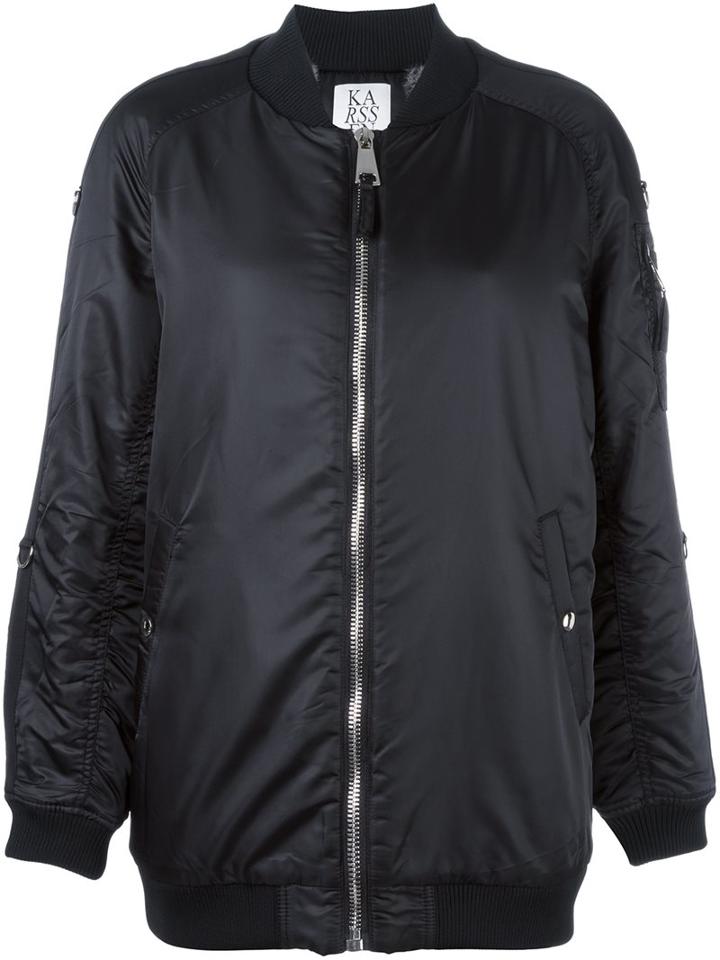 Zoe Karssen 'cry Baby' Bomber Jacket