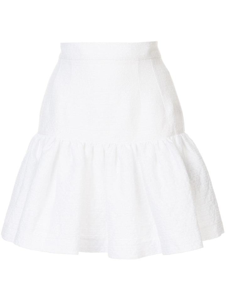 Dolce & Gabbana Short Circle Skirt - White