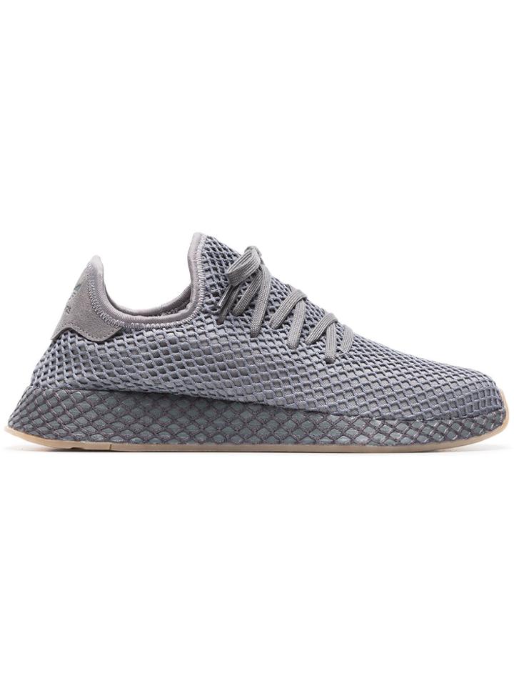 Adidas Grey Deerupt Runner Sneakers