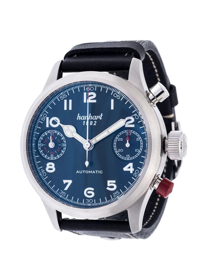 Hanhart 'pioneer Twindicator' Analog Watch