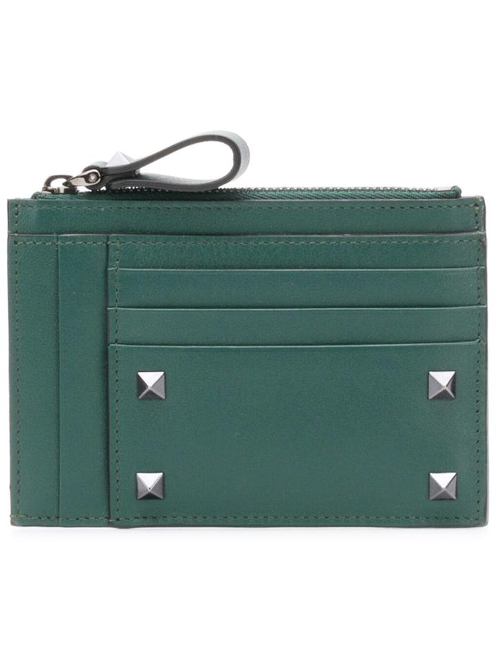 Valentino Valentino Garavani Rockstud Coin Pouch - Green
