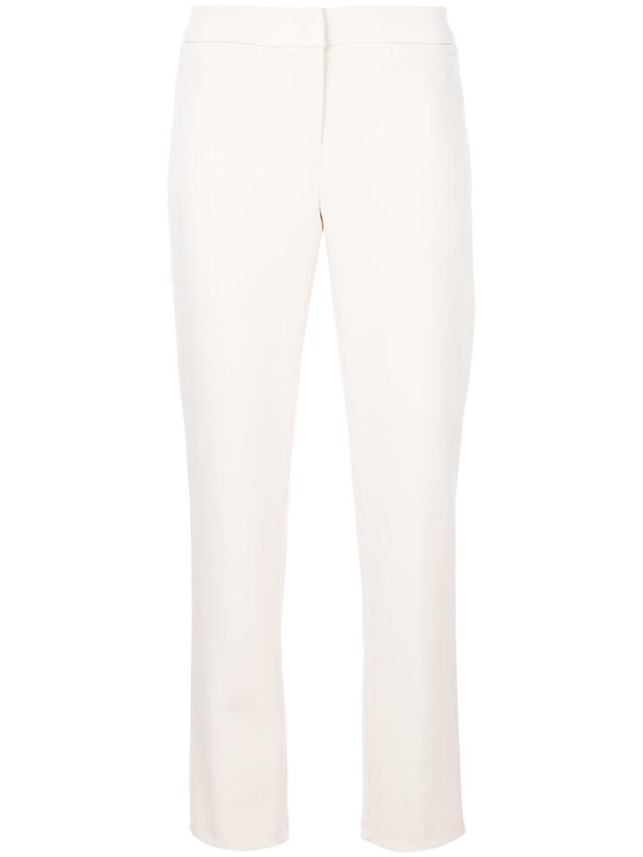 Cambio Slim Fit Trousers - Pink & Purple