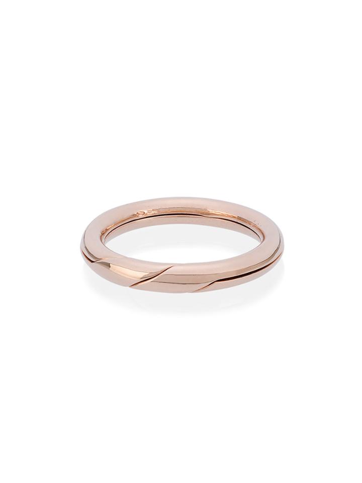 Marla Aaron Di Me It's Cool To Be Kind Gold Ring - Metallic
