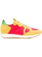 Philippe Model Color Blocked Sneakers - Yellow & Orange