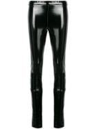 Haider Ackermann Wet-look Leggings - Black