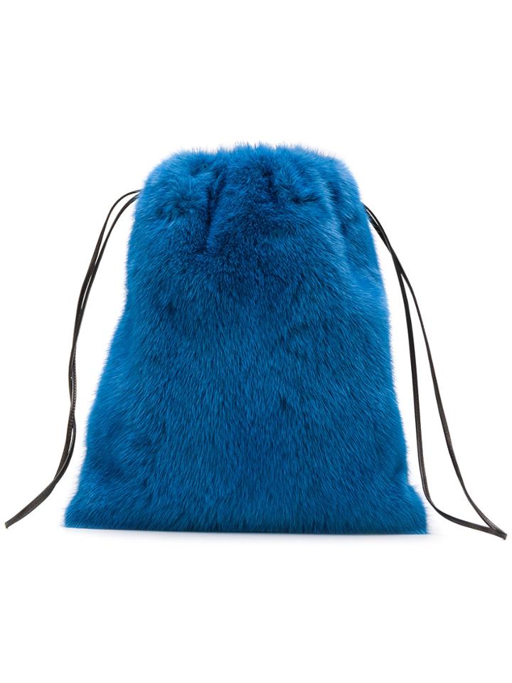 Simonetta Ravizza Furrissima Mini Backpack - Blue