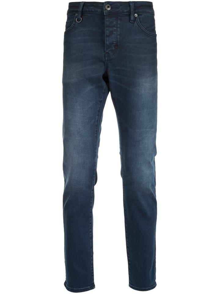 Neuw Slim Fit Jeans, Men's, Size: 34, Blue, Cotton/polyester/spandex/elastane