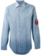 Marc Jacobs Palm Patch Denim Shirt - Blue
