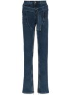 Diesel Red Tag High-waisted Skinny Jeans - Blue