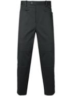 Neil Barrett Biker Detail Tailored Trousers - Grey