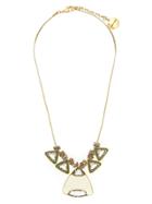 Camila Klein Multiple Triangle Necklace - Gold