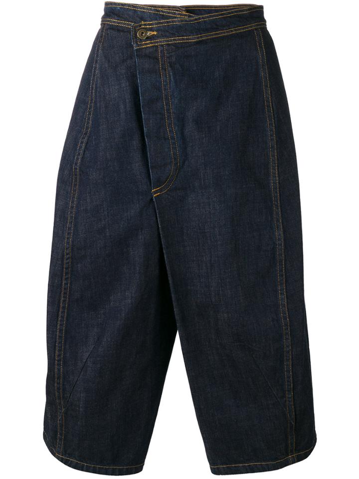 Henrik Vibskov Johnny Cropped Jeans - Blue