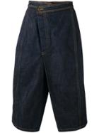 Henrik Vibskov Johnny Cropped Jeans - Blue