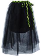 Marc Jacobs Full Tulle Skirt, Women's, Size: 4, Polyester/silk