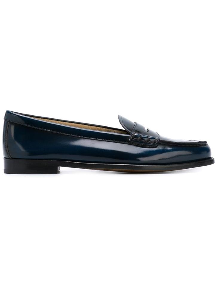 Church S Classic Penny Loafers, Women's, Size: 40, Blue, Leather