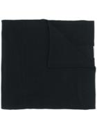 Givenchy Logo Patch Scarf - Black