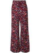 See By Chloé Floral Palazzo Trousers - Pink