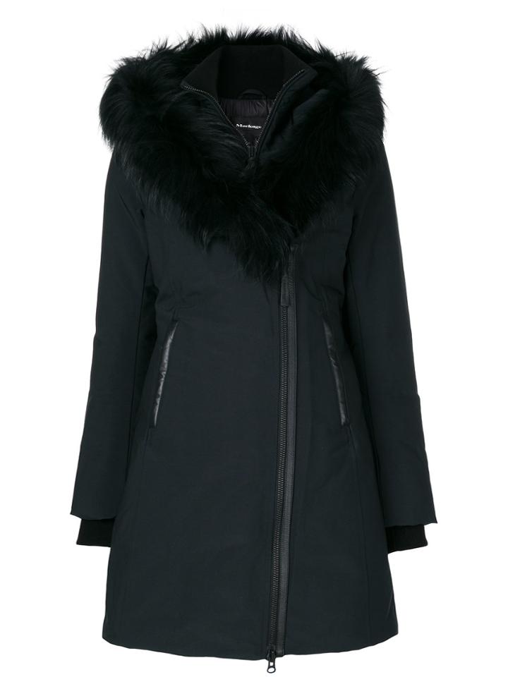 Mackage Shearling Parka - Black