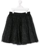 Loredana Sparkly Pleated Tulle Tutu, Girl's, Size: 11 Yrs, Black