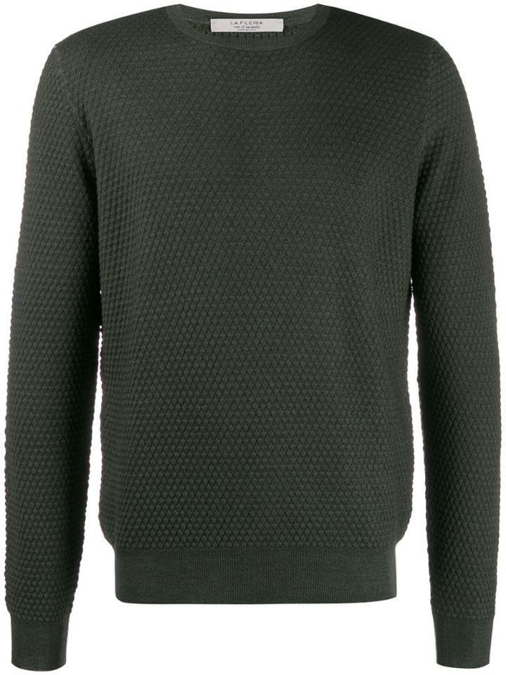 La Fileria For D'aniello Knitted Sweatshirt - Green