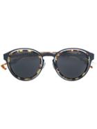 Dior Eyewear - Tortoiseshell Round Frame Sunglasses - Unisex - Metal (other) - One Size, Brown, Metal (other)