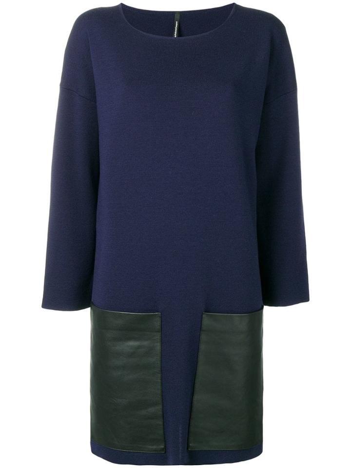 Pierantoniogaspari Longsleeved Dress - Blue