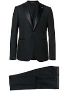 Tagliatore Three Piece Tuxedo Suit - Blue